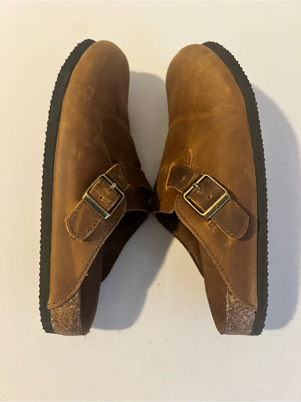 White Mountain Brown Suede Boston Clog | Women’s 9 - Picture 5 of 6